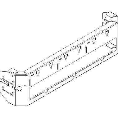 MAS - PIASTRA SCORREVOLE MEGATIKER L=600 - BTICINO 9061TME - BTICINO 9061TME - BTICINO 9061TME product photo Photo 01 3XL