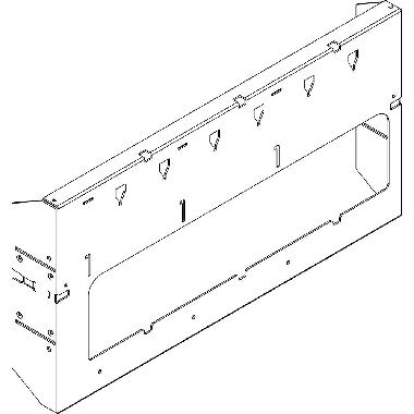 MAS TELAIO ATT FIX POST M250 MGT L=600MM - BTICINO 9061T/TN - BTICINO 9061T/TN - BTICINO 9061T/TN product photo Photo 02 3XL