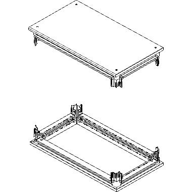 HDX KIT BASE+TEST.C/PANN.PASSAC.350X600MM - BTICINO 91801/36A - BTICINO 91801/36A - BTICINO 91801/36A product photo Photo 01 3XL