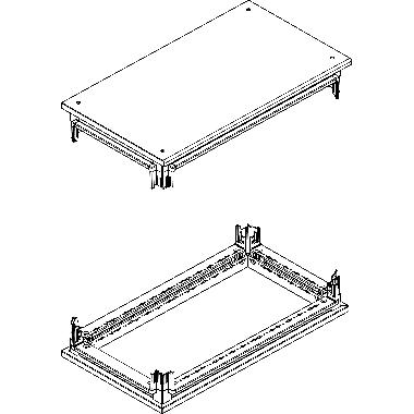 MAS HDX - BASE TESTA PANN CIECHI 850X350MM - BTICINO 91801/83C - BTICINO 91801/83C product photo Photo 02 3XL