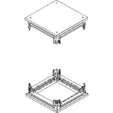 MAS HDX BASE TESTA PANN APERTO 850X850MM - BTICINO 91801/88A - BTICINO 91801/88A - BTICINO 91801/88A product photo Photo 01 3XL