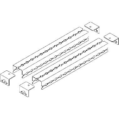 PROFILATO A U LUNGHEZZA 350MM PER VANO BARRE INTERNO IN ARMADI HDX - BTICINO 91826/03 product photo Photo 02 3XL