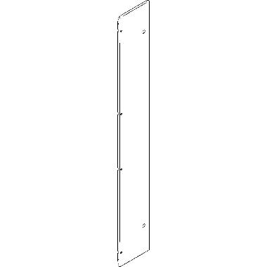 MAS HDX - PANN FRONT 250X1800 CON SERRATURA - BTICINO 91861/20 product photo Photo 02 3XL