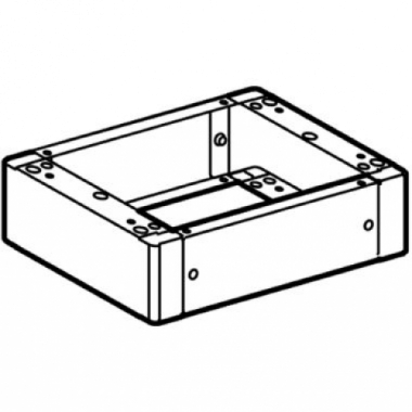 ZOCCOLO PER VANO BARRE ESTERNO ARMADI DA PAVIMENTO MDX800 - BTICINO 92410Z product photo Photo 01 3XL