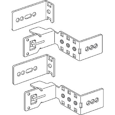 SUPPORTI PER CANALINE COPPIA MAS 800 L=600MM - BTICINO 93000/6C product photo Photo 02 3XL