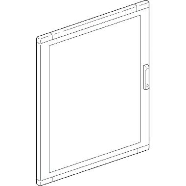 PORTA IN VETRO PER QUADRI DA PARETE LDX400, LDX800 850X1,2M - BTICINO 93860V product photo Photo 02 3XL