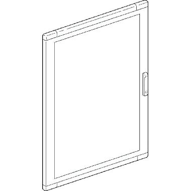MAS LDX - PORTA VETRO 850X1400 - BTICINO 93870V product photo Photo 02 3XL