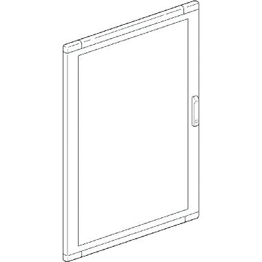 MAS LDX - PORTA VETRO 850X1600 - BTICINO 93880V product photo Photo 02 3XL