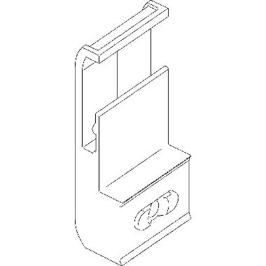 MAS SDX - SUPPORTO CENTRALE X TIFASTPETTINI - BTICINO 94000STP - BTICINO 94000STP product photo Photo 02 3XL