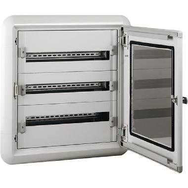 QUADRO DA INCASSO COMPONIBILE SDX-I IN LAMIERA 515X550X145MM COMPLETO DI PANNELLI DI FINITURA 72 MODULI DIN35 - BTICINO 94530I product photo Photo 02 3XL