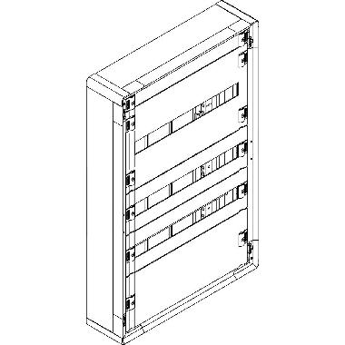 MAS SDX P-QUADRO 515X850X145MM PER M160 - BTICINO 94551P - BTICINO 94551P - BTICINO 94551P product photo Photo 01 3XL