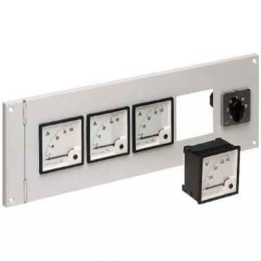 PANNELLO A 4 VITI DI FISSAGGIO PER 4 STRUMENTI 72X72MM 600X200MM - BTICINO 9530SNC product photo Photo 01 3XL