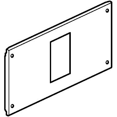 PANNELLO A 4 VITI DI FISSAGGIO PER 1 SEZIONATORE MEGASWITCH MW630 600X300MM IN VERTICALE - BTICINO 9532/ME product photo Photo 02 3XL