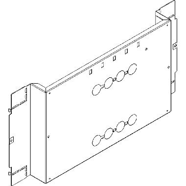 MAS - PIASTRA MW630 L=600 - BTICINO 9561P/SW product photo Photo 01 3XL
