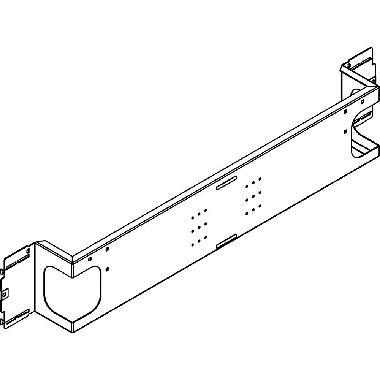 PIASTRA PER INTERRUTTORI M1 160 FISSI ORIZZONTALI L=850MM - BTICINO 9741P160N product photo Photo 02 3XL