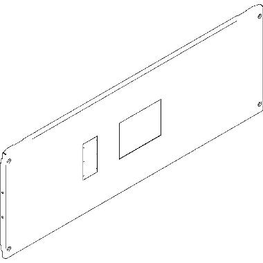 PANNELLO A 4 VITI DI FISSAGGIO PER INTERRUTTORI M4 630 IN ORIZZONTALE 850X300MM - BTICINO 9741/04 product photo Photo 02 3XL