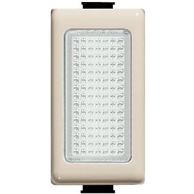 PORTALAMPADA SPIA LUMINOSA BIANCO ORIGINALE MATIX AVORIO MAGIC TT - BTICINO A5060B product photo Photo 02 3XL