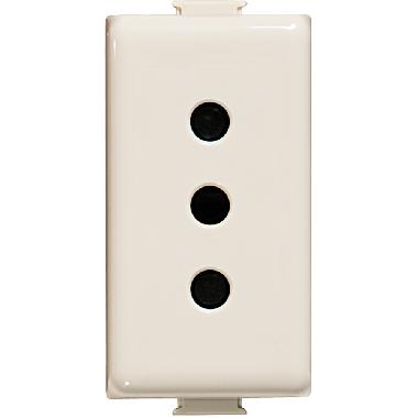 PRESA 10A ORIGINALE MATIX AVORIO MAGIC TT - BTICINO A5113 product photo Photo 02 3XL