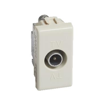 Matix - Presa TV terminale 10dB 1M avorio - BTICINO A5202P10 product photo Photo 01 3XL