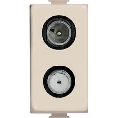 MATIX - PRESA TV-SAT DIRETTA DEMIX 1M AVOR - BTICINO A5214D - BTICINO A5214D product photo Photo 02 3XL