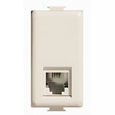 CONNETTORE RJ11 K10 MATIX MAGIC - BTICINO A5958/11N product photo Photo 01 3XL