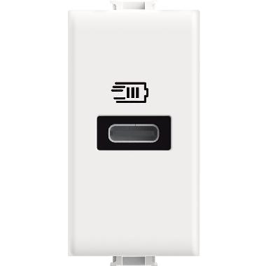 MATIX - CARICATORE USB TIPO C 1M BIANCO - BTICINO AM4192C - BTICINO AM4192C product photo Photo 01 3XL