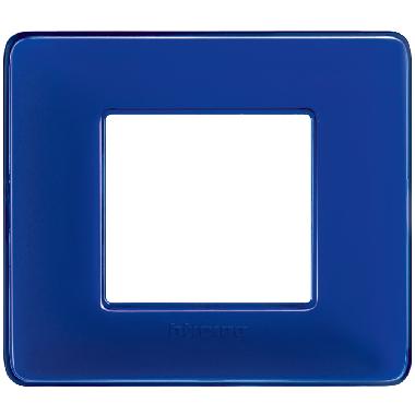 matix - placca 2 posti colors cobalto - BTICINO AM4802CBU product photo Photo 02 3XL