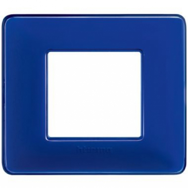 matix - placca 2 posti colors cobalto - BTICINO AM4802CBU product photo Photo 01 3XL