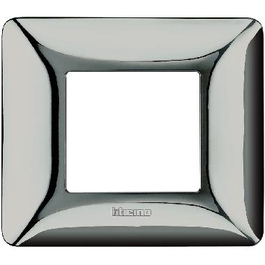 matix - placca 2 posti cromo lucido - BTICINO AM4802GCR product photo Photo 01 3XL