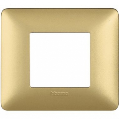 matix - placca 2 posti gold - BTICINO AM4802MGL product photo Photo 01 3XL