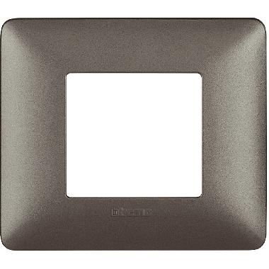 matix - placca 2 posti iron - BTICINO AM4802MIR product photo Photo 02 3XL