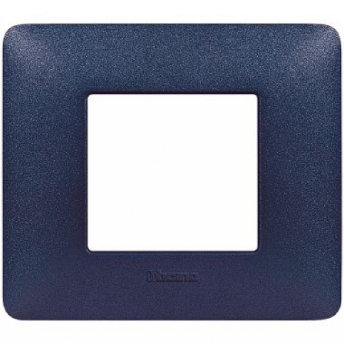 matix - placca 2 posti blu mercurio - BTICINO AM4802TBM product photo Photo 01 3XL