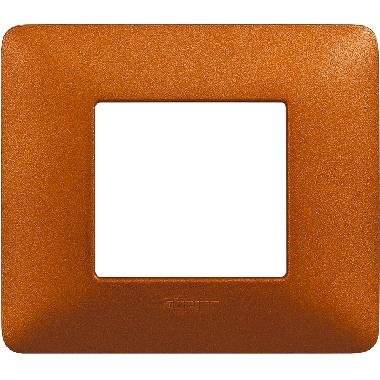 matix - placca 2 posti rosso terra - BTICINO AM4802TRT product photo Photo 02 3XL