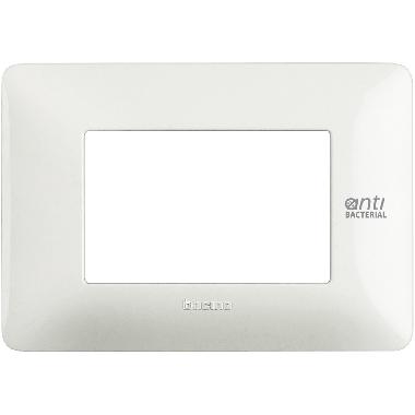 matix - placca 3 posti bianco - BTICINO AM4803BBN product photo Photo 02 3XL