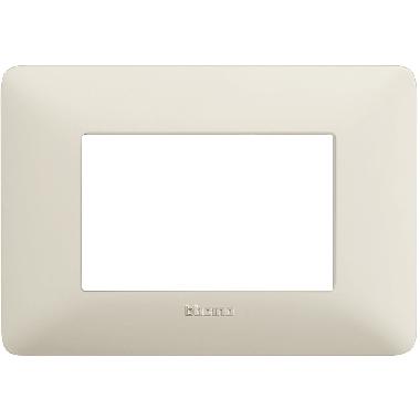matix - placca 3 posti cenere - BTICINO AM4803BCN product photo Photo 02 3XL