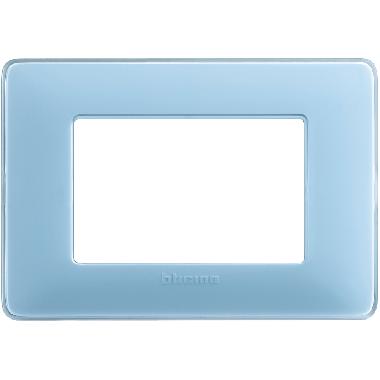 matix - placca 3 posti colors turchese - BTICINO AM4803CAR product photo Photo 02 3XL
