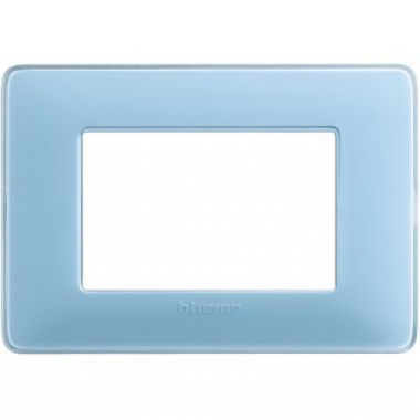 matix - placca 3 posti colors turchese - BTICINO AM4803CAR product photo Photo 01 3XL