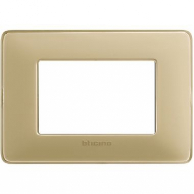 matix - placca 3 posti colors avorio - BTICINO AM4803CAV product photo Photo 01 3XL