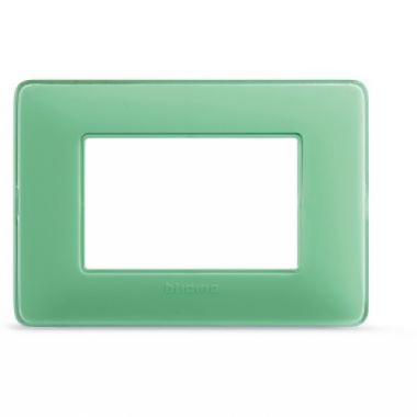 matix - placca 3 posti colors te verde - BTICINO AM4803CVC product photo Photo 01 3XL