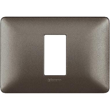 MATIX - PLACCA MODULO 503 1P IRON - BTICINO AM4803M1MIR - BTICINO AM4803M1MIR product photo Photo 01 3XL