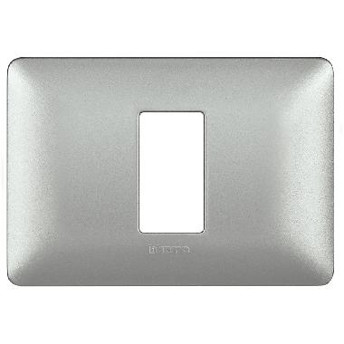 MATIX - PLACCA MODULO 503 1P SILVER - BTICINO AM4803M1MSL - BTICINO AM4803M1MSL product photo Photo 01 3XL