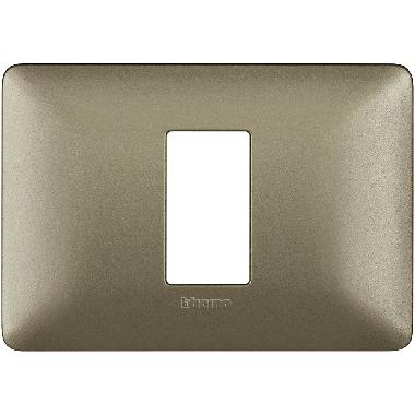 MATIX - PLACCA MODULO 503 1P TITANIUM - BTICINO AM4803M1MTA - BTICINO AM4803M1MTA product photo Photo 02 3XL