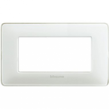 matix - placca 4 posti colors ghiaccio - BTICINO AM4804CBN product photo Photo 01 3XL