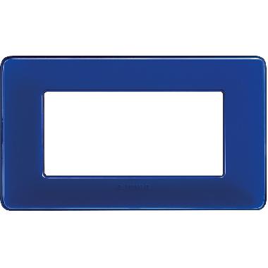 matix - placca 4 posti colors cobalto - BTICINO AM4804CBU product photo Photo 02 3XL