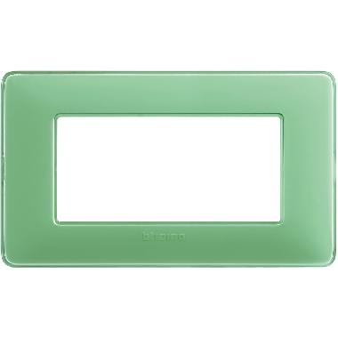 matix - placca 4 posti colors te verde - BTICINO AM4804CVC product photo Photo 02 3XL