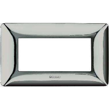 matix - placca 4 posti cromo lucido - BTICINO AM4804GCR product photo Photo 02 3XL