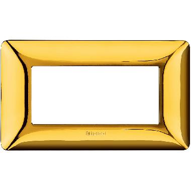 matix - placca 4 posti oro lucido - BTICINO AM4804GOR product photo Photo 02 3XL