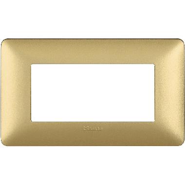 matix - placca 4 posti gold - BTICINO AM4804MGL product photo Photo 02 3XL