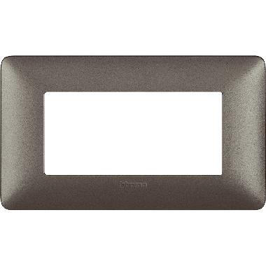 matix - placca 4 posti iron - BTICINO AM4804MIR product photo Photo 02 3XL