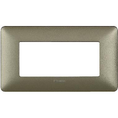 matix - placca 4 posti titanium - BTICINO AM4804MTA product photo Photo 02 3XL